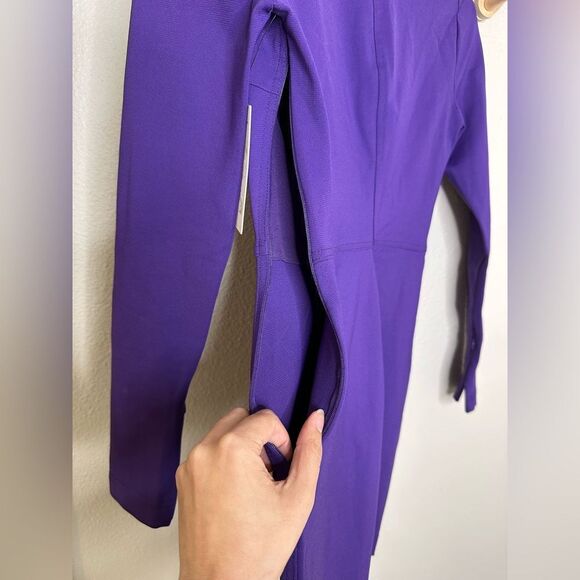 Robert Rodriguez Purple Bodycon Dress Size 2 NWT - Picture 8 of 9